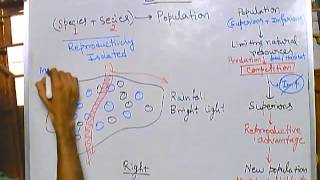 Evolution part 5 speciation 1 mechanism of speciation allopatric speciation [upl. by Yhtuv231]