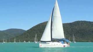 Whitsunday Rent A Yacht  Gigi  Beneteau 434 Cyclades  Sailing Yacht [upl. by Ruenhcs28]