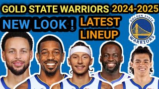 GOLD STATE WARRIORS  NEW LOOK ROSTER UPDATE  LATEST LINEUP 202242025 nbaupdate [upl. by Ahsilam352]