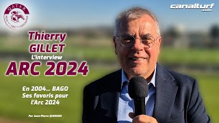 Thierry Gillet  Linterview Qatar Prix de lArc de Triomphe 2024 [upl. by Ydospahr]