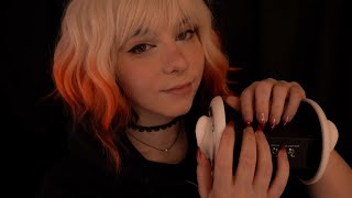 ASMR  Ear to Ear Whispering amp Gentle Brain Scratching  close up rain ramble [upl. by Ardel]