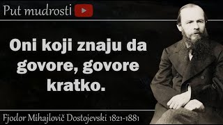 Dostojevski  Citati Velikog Mislioca [upl. by Ruscio]