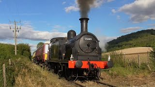 55189 STALLS on the bank Chinnor Steam Gala 2024 [upl. by Amliv796]