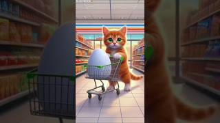 🌺A baby hatched from a cats egg Funny video cat catblogger shorts [upl. by Cirone806]