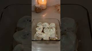 cinnamon rolls cinnamonrolls cinnamonrollsrecipe fallbaking baking cinnamoroll [upl. by Warton211]