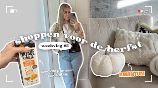 PR kast opruimen  herfstdecoratie shoppen📦🍁  weekvlog 5  Make Me Blush [upl. by Ordisy]