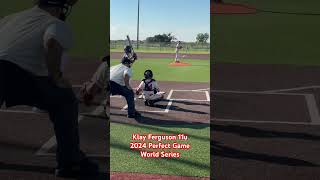 Klay Ferguson 2024 Perfect Game World Series Highlights [upl. by Ahsirek690]