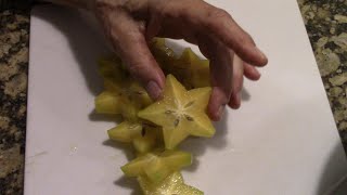 Drying Starfruit [upl. by Ashok362]