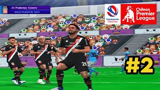 CHILEAN PREMIER LEAGUE 2  No trates de entenderla disfrútala  PES 6 PECH Patch 2023 [upl. by Annahgiel675]