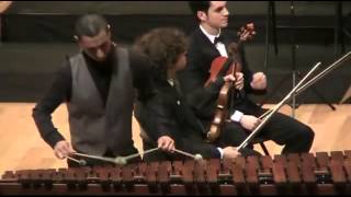 Concerto for Marimba III mov  E Séjourné Conrado Moya marimba [upl. by Demmy225]