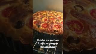 cocina anchoas huevos desayuno quiche cdmx comida mexico frenchfood [upl. by Leirej]