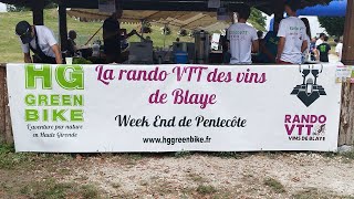 Rando VTT des vins de Blaye 2022 [upl. by Dempsey354]