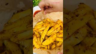 POTATO WEDGES in airfryer POTATO WEDGES Baked without Ovenshorts short [upl. by Magdaia649]