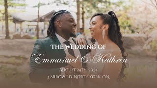 Wedding of Emmanuel Mensah and Kathrin Cornibert  Aug 24th 2024 [upl. by Hafeenah]