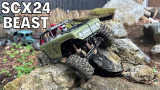 Axial SCX24 Deadbolt Rock Crawling [upl. by Eillod445]