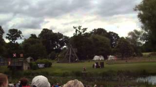 Trebuchet Fireball Spectacular [upl. by Hanschen735]