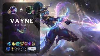 Vayne ADC vs Twitch  EUW Challenger Patch 1324 [upl. by Anadal925]