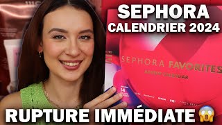 SEPHORA FAVORITES CALENDRIER DE LAVENT 2024  UNBOXING ET AVIS [upl. by Yadseut479]