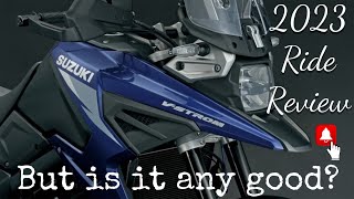 VSTROM 1050 Real Ride Review [upl. by Ellenoj]