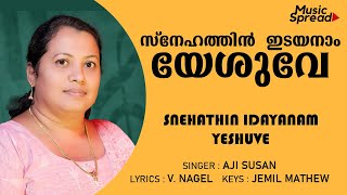 Snehathin idayanam Yeshuve  സ്നേഹത്തിൻ ഇടയനാം  Malayalam Christian devotional Song  Music Spread [upl. by Daveda721]