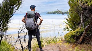 Solo Hiking the Rakiura Track in New Zealand [upl. by Yenhpad]