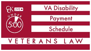 VA Disability Pay Dates 2023 VA Payment Schedule [upl. by Graniela]