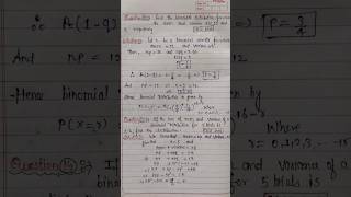 Mean and variance of binomial distribution [upl. by Cathryn]