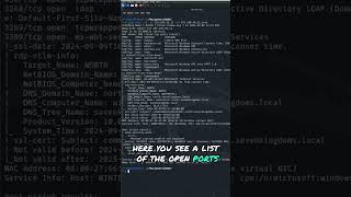 NMAP Hacking How to Find Hidden Vulnerabilities in Minutes cybersecurity shorts hacker [upl. by Ladnor]