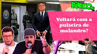 QUANDO BOLSONARO VOLTA AO BRASIL RATINHO E OLAVO DE CARVALHO PROJETAM NA MESA BRANCA [upl. by Neona]