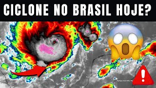 URGENTE CICLONE EXTRATROPICAL HOJE CICLONE E TEMPESTADES NAS PRÓXIMAS HORAS NO SUL E SUDESTE [upl. by Remo]