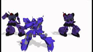 MMD Doms and Kampfer Otoko Uta [upl. by Julis671]