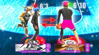 NBA2K22 but its REVERSED roles on the COMP STAGE [upl. by Weksler530]