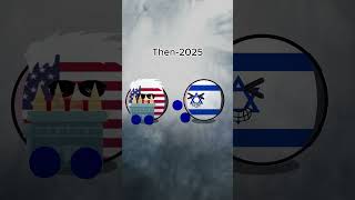 Americas Changing Relationships 2025 countryballs usa israel ukraine china [upl. by Attener984]