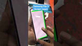 Samsung flip or fold can’t open screen flicker blank coming out repair samsungrepair iphone [upl. by Orel]