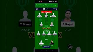 VLS vs EDK VLS vs EDK Dream11 PredictionVLS vs EDK Dream11 TeamVLS vs EDK Match 19 ECS T10 Malta [upl. by Korman]