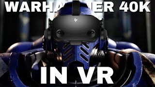 Space Marine 2 VR is AWESOME [upl. by Nnylyar]