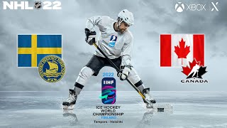 IIHF World Championship 2022  7  Semifinal  Sweden vs Canada [upl. by Lais975]