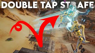 How To Double Tap Strafe On Octane Jump Pad Apex Legends Advanced Movement Guide [upl. by Demetri944]