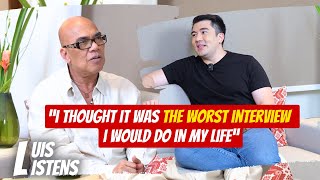 LUIS LISTENS TO BOY ABUNDA This pain is the only thing that connects me to my mother Luis Manzano [upl. by Gnok]