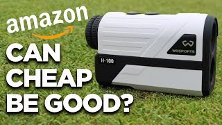 BUDGET RANGE FINDER FOR GOLF FROM AMAZON  IS IT ANY GOOD [upl. by Harshman]