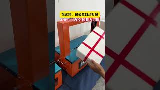 Part 44 Foam box small baler foam box strapping machine foam box baler [upl. by Anaila]