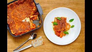 Gemüse Lasagne  Vegetable Lasagna [upl. by Ynamreg]