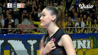 Final 4 Fenerbahce Opet vs Vakifbank Womens Turkish League WomensTurkishLeague gunes vakifbank [upl. by Schaefer]