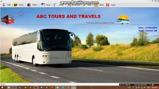 tour and travel management system in vbnet bus ticket booking system [upl. by Shevlo]