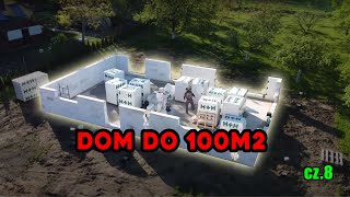 Dom stodoła 93m2 Murowanie Dom na start bez kredytu Projekt domu do 100m2 cz8 [upl. by Stepha]