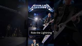 METALLICA  Ride the Lightning  INTRO metallica heavymetal legend shortvideo live [upl. by Eendys]