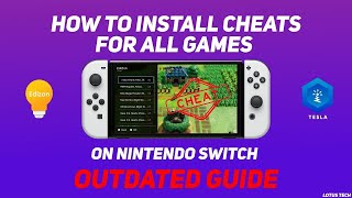 OUTDATED GUIDE HOW TO GET CHEATS FOR NINTENDO SWITCH FOR ALL GAMES Edizon Guide [upl. by Cart669]