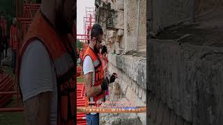 Kabah  Amazing Mayan Structures  Very Large Masks of Maya God ChaakCodz Poop  Mobile Format [upl. by Judah]