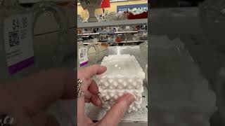 Savers vintage hobnail milk glass ashtrays [upl. by Notac]