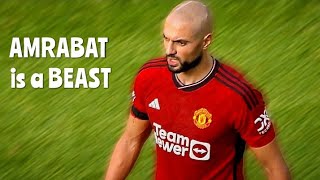 An excellent start for Sofyan Amrabat with Manchester United [upl. by Helsie]